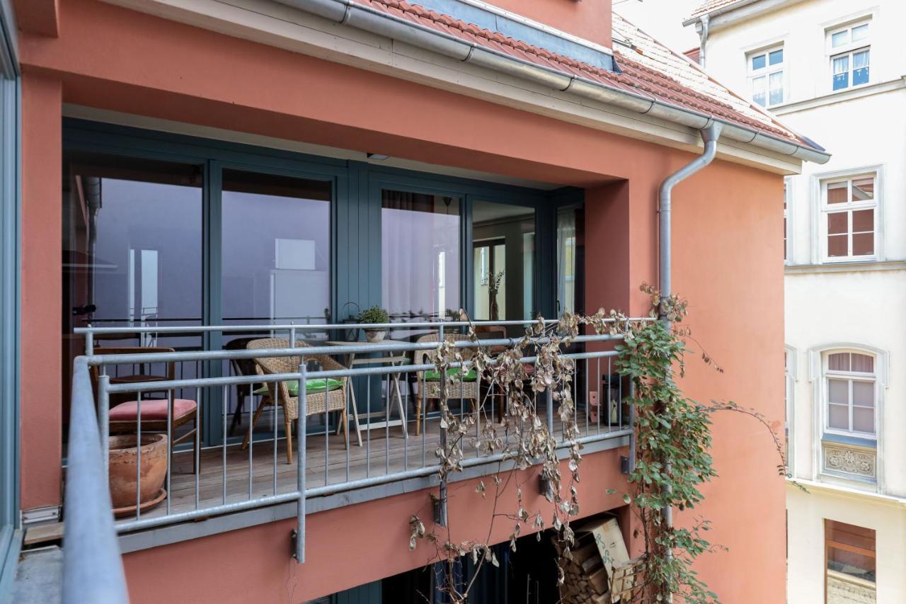 Bohnapartments Bauhaus - Absolutes Zentrum - Terrasse - Vollausstattung - Wlan Weimar  Eksteriør billede